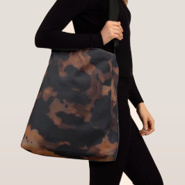 Bolso Cruzado Patrón continuo de caparazón de tortuga, elegante