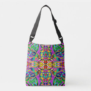 Bolso Cruzado Patrón de acuarela oriental III + sus ideas