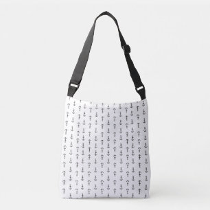 Bolso Cruzado Patrón de Ancla