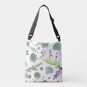 Bolso Cruzado Patrón de cactus
