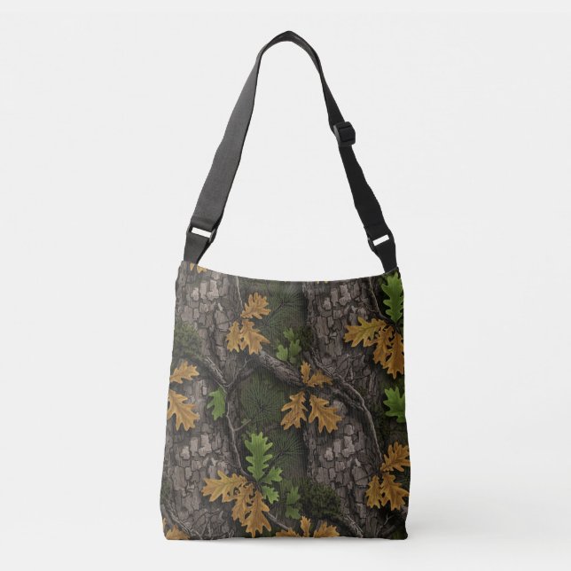 Bolso Cruzado Patrón de Camuflaje de Imitación (Anverso)