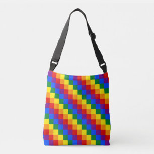 Bolso Cruzado Patrón de comprobación LGBT