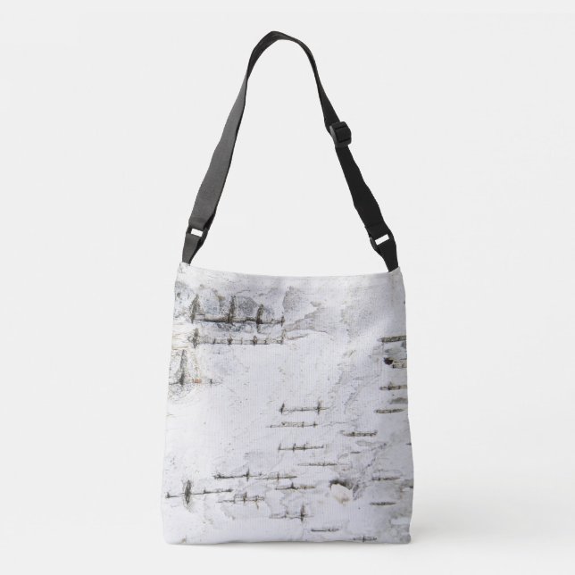 Bolso Cruzado Patrón de corteza de abedul moderno (Reverso)