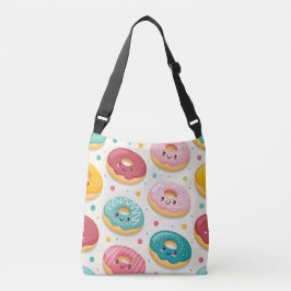 Bolso Cruzado Patrón de Donuts