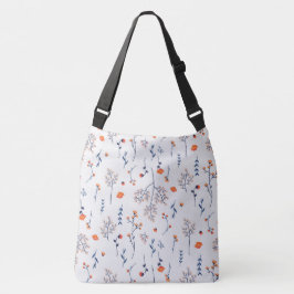 Bolso Cruzado Patrón de flor floral de primavera