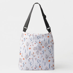 Bolso Cruzado Patrón de flor floral de primavera