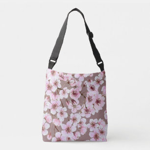 Bolso Cruzado Patrón de floración de cerezo