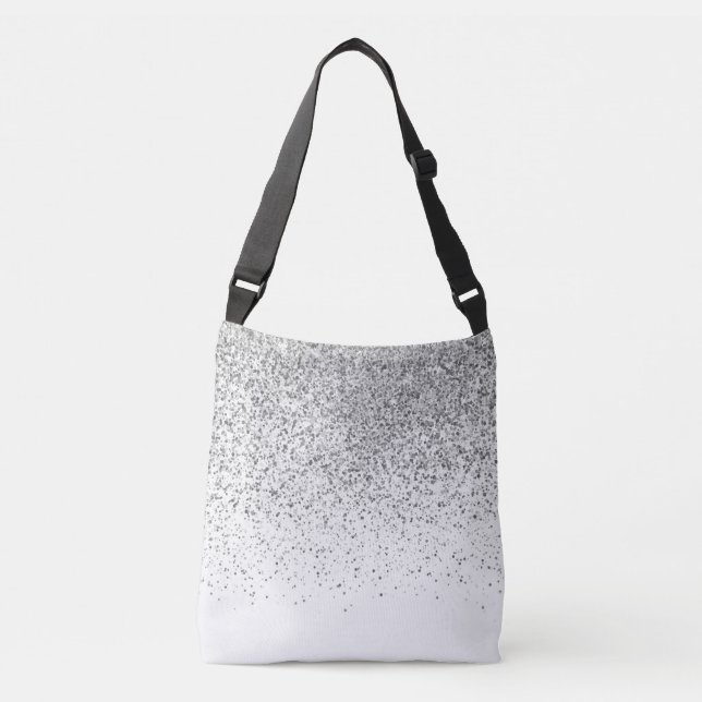 Bolso Cruzado Patrón de gradiente de brillo 3 (Anverso)