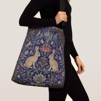 Bolso Cruzado Patrón de Hermano Conejo de William Morris