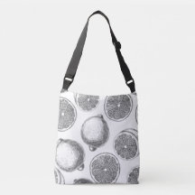 Patrón de limón dibujado a mano