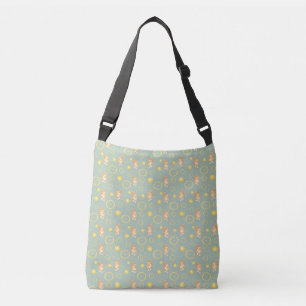 Bolso Cruzado patrón de limón y gato