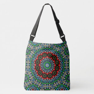 Bolso Cruzado Patrón de Mandala con tema marroquí