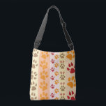 Bolso Cruzado Patrón de Mascotas de impresión de la mejor hoja d<br><div class="desc">La pintura colorida es moderna y sofisticada. Perfecto en toda la decoración de la casa,  papeles pintados,  papeles para envolver,  telas,  accesorios y artículos de mascota.</div>