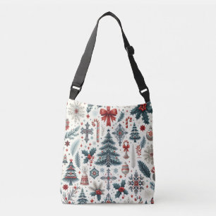 Bolso Cruzado Patrón de navidades