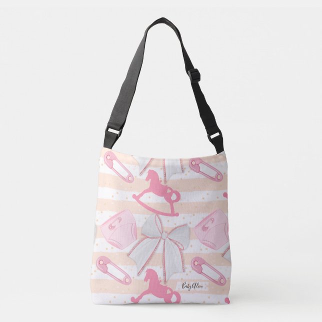 Bolso Cruzado Patrón de niñas pequeñas (Anverso)