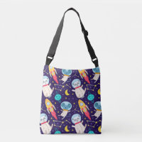 Patrón De Niños Astronautas Panda Y Mouse