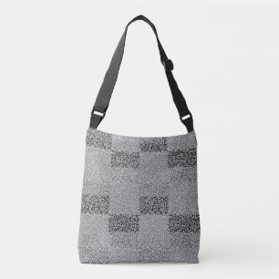 Bolso Cruzado Patrón de número 01 con LGrey