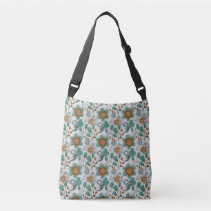 Bolso Cruzado Patrón de primavera colorido