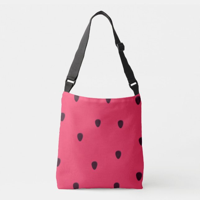 Bolso Cruzado Patrón de sandía (Anverso)