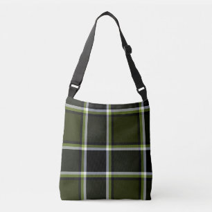 Bolso Cruzado Patrón de Tartán de camuflaje moderno militar