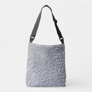 Bolso Cruzado Patrón de textura de pared de piedra gris oscuro