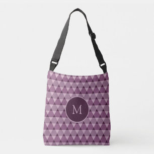 Bolso Cruzado Patrón de triángulos