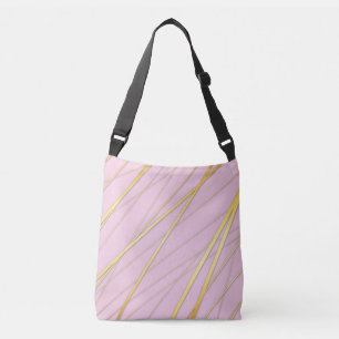Bolso Cruzado Patrón dorado 2
