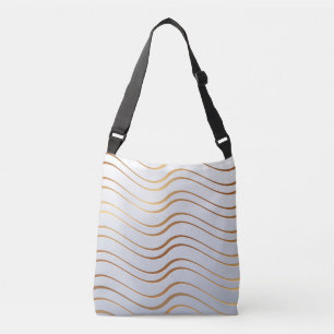 Bolso Cruzado Patrón dorado 3