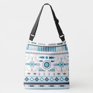 Bolso Cruzado Patrón étnico