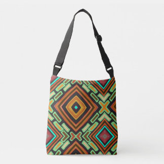 Bolso Cruzado Patrón Étnico Nativo Tribal