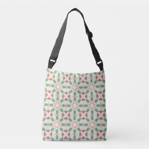 Bolso Cruzado Patrón geométrico boho retro
