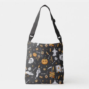 Bolso Cruzado Patrón Halloween 2
