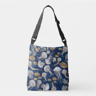 Bolso Cruzado Patrón submarino de gelatina