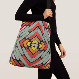 Bolso Cruzado Patrón tribal del suroeste artístico