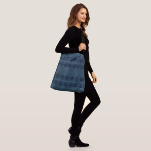 Bolso Cruzado Patronato azul oscuro