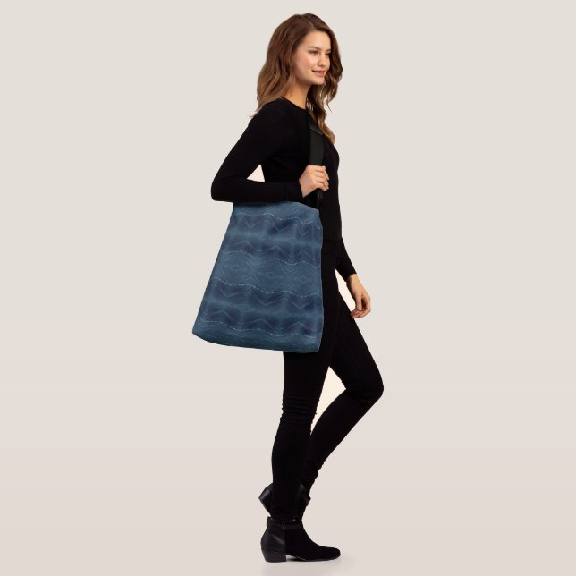 Bolso Cruzado Patronato azul oscuro (Puesto)