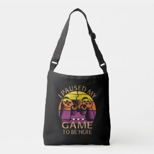 Bolso Cruzado Pausé mi juego para estar aquí