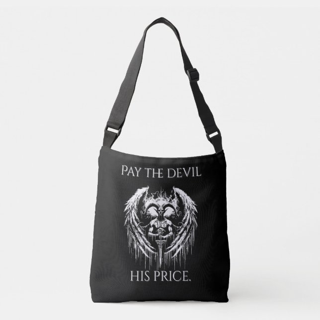 Bolso Cruzado Pay the Devil His Price (Anverso)