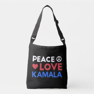 Bolso Cruzado Paz Amar Kamala I - Kamala Harris Por Presidente