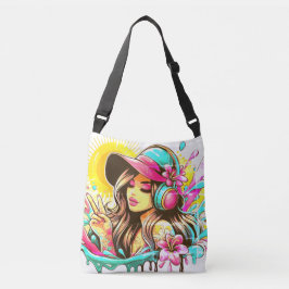 Bolso Cruzado Paz de verano - Colección de tinta