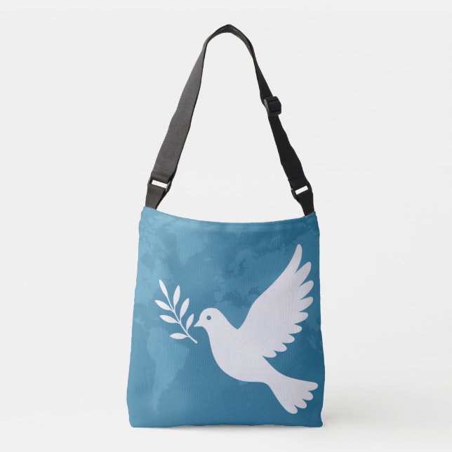 Bolso Cruzado paz mundial (Anverso)