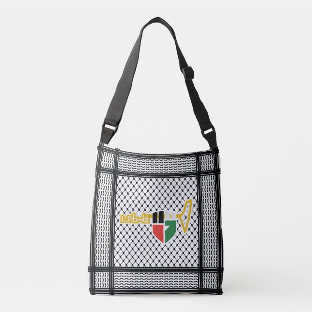 Bolso Cruzado Paz para Palestina (Anverso)