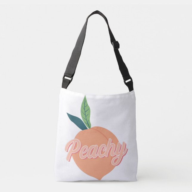 Bolso Cruzado Peachy, guapa melocotón (Anverso)
