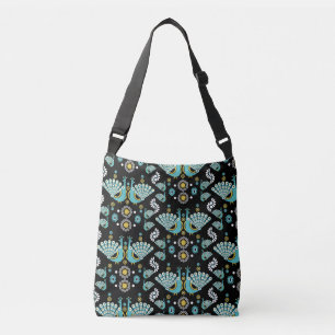 Bolso Cruzado Peacock Art