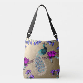 Bolso Cruzado Peacock En Oro