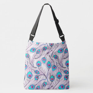 Bolso Cruzado Peacock Feathers