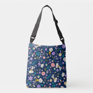 Bolso Cruzado Peanuts In Bloom Pattern