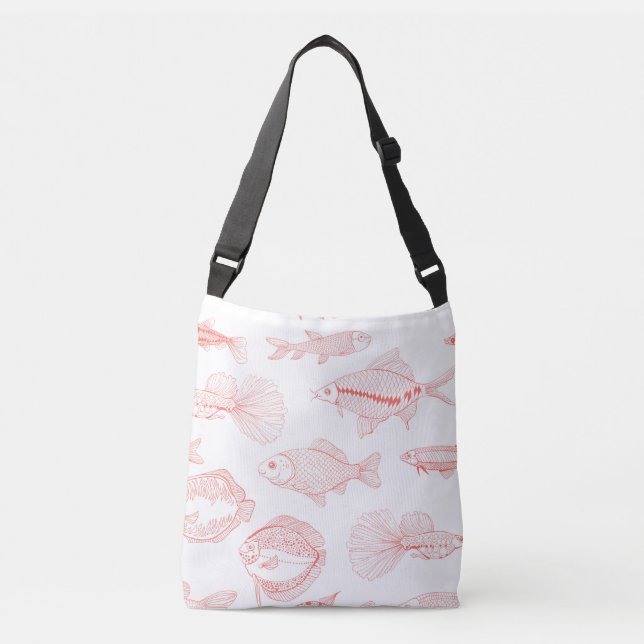 Bolso Cruzado Peces (Anverso)