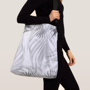 Bolso Cruzado Película de palma monocroma 1 #arte tropical