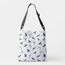 Bolso Cruzado Penguin Flight Squad | Ocean Art Design